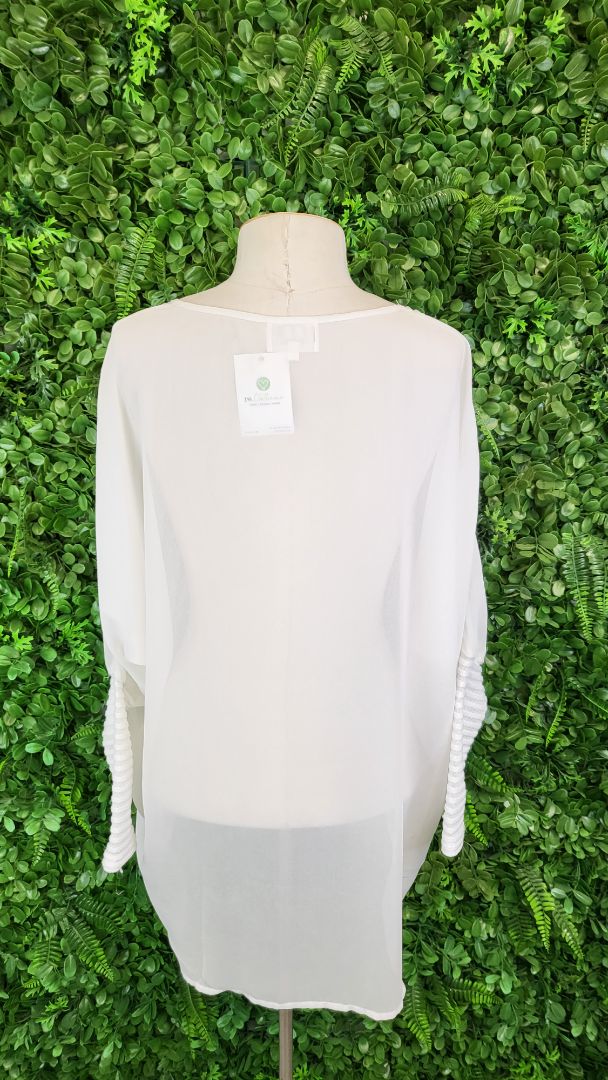 Mi Moso White Leopard Top (8-12)