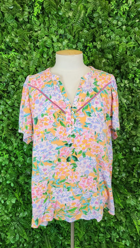 Isle of Mine Floral Boho Top (16)