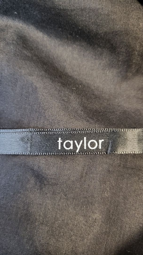 Taylor Black Silk Layering Top (10)