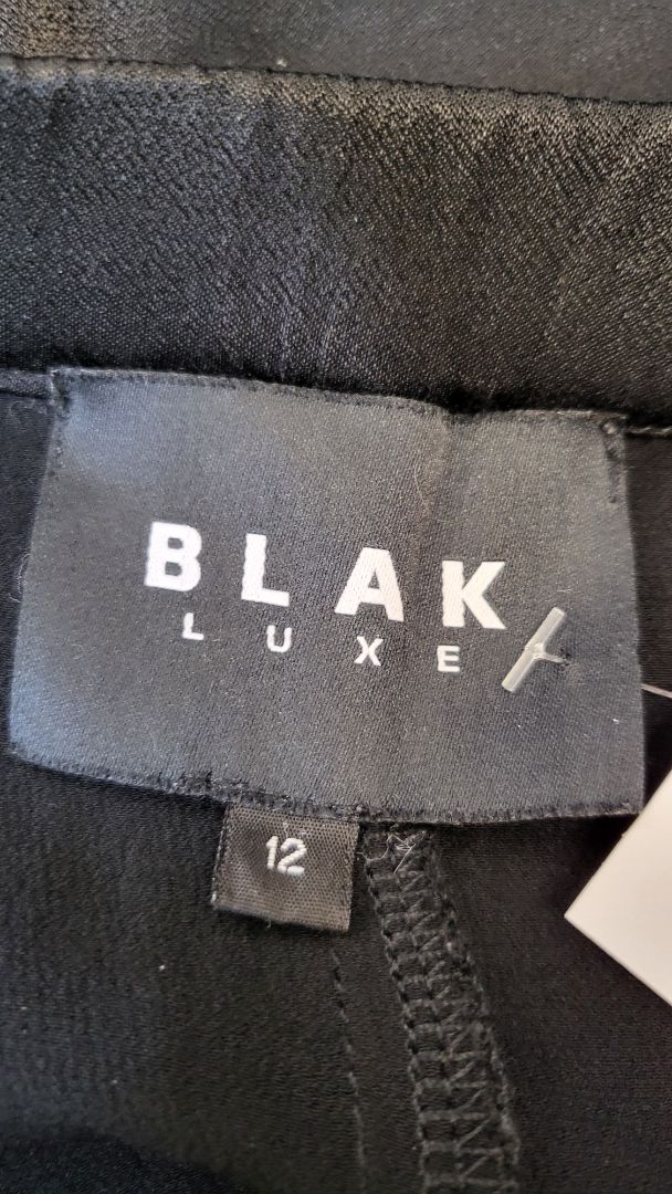 Blak Luxe Black Satin Pant (12)