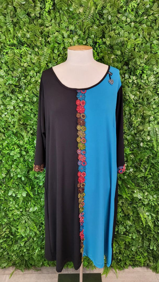 Jellicoe Multi Two Toned Dress (16)