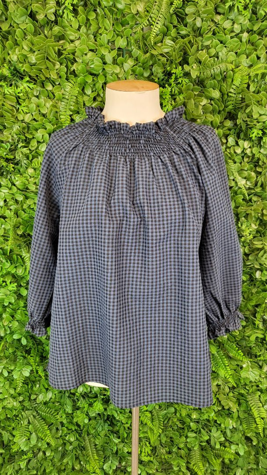 Perfectionary Multi Gingham Top (10)