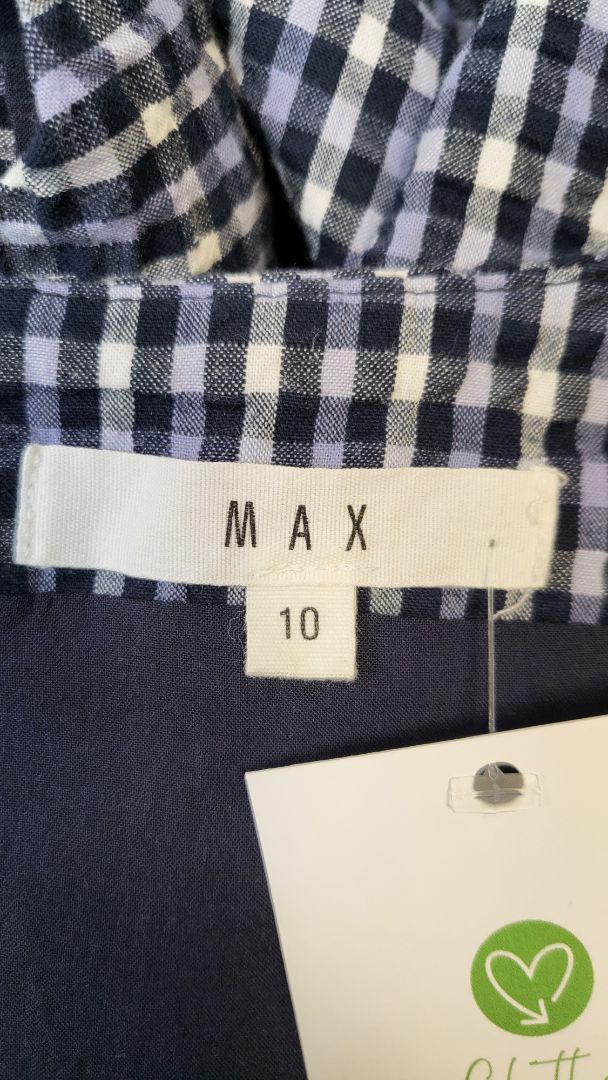 Max Check Maxi Pinafore Dress (10)