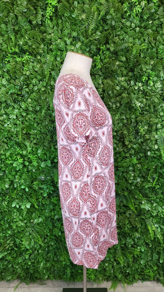 All About Eve Pattern Slip Dress (10)