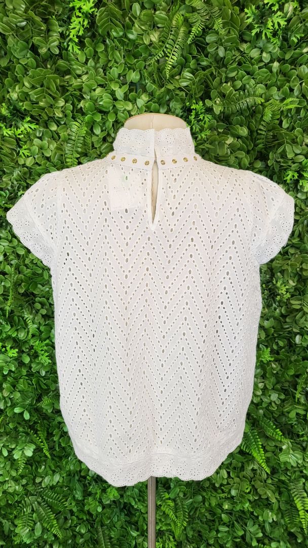 Decjuba White Broderie Top (10)