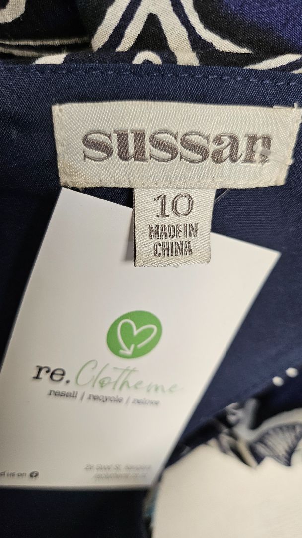 Sussan Navy Floral Sundress (10)
