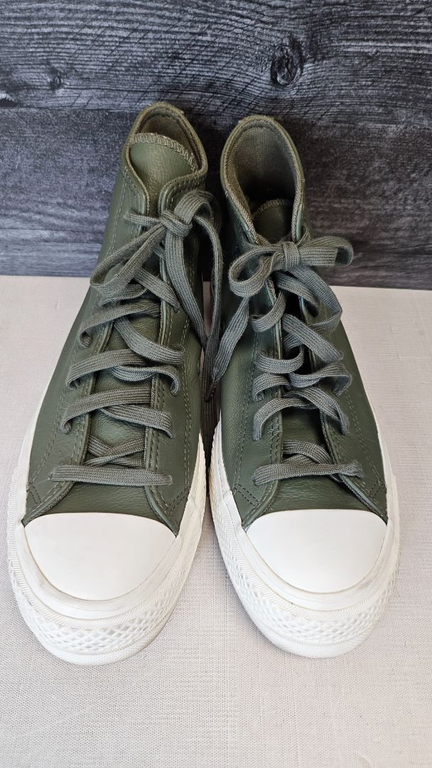 Converse Olive Hi Top Sneaker (39)