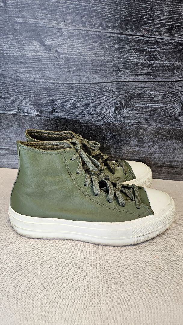 Converse Olive Hi Top Sneaker (39)