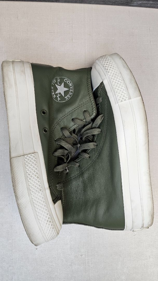 Converse Olive Hi Top Sneaker (39)
