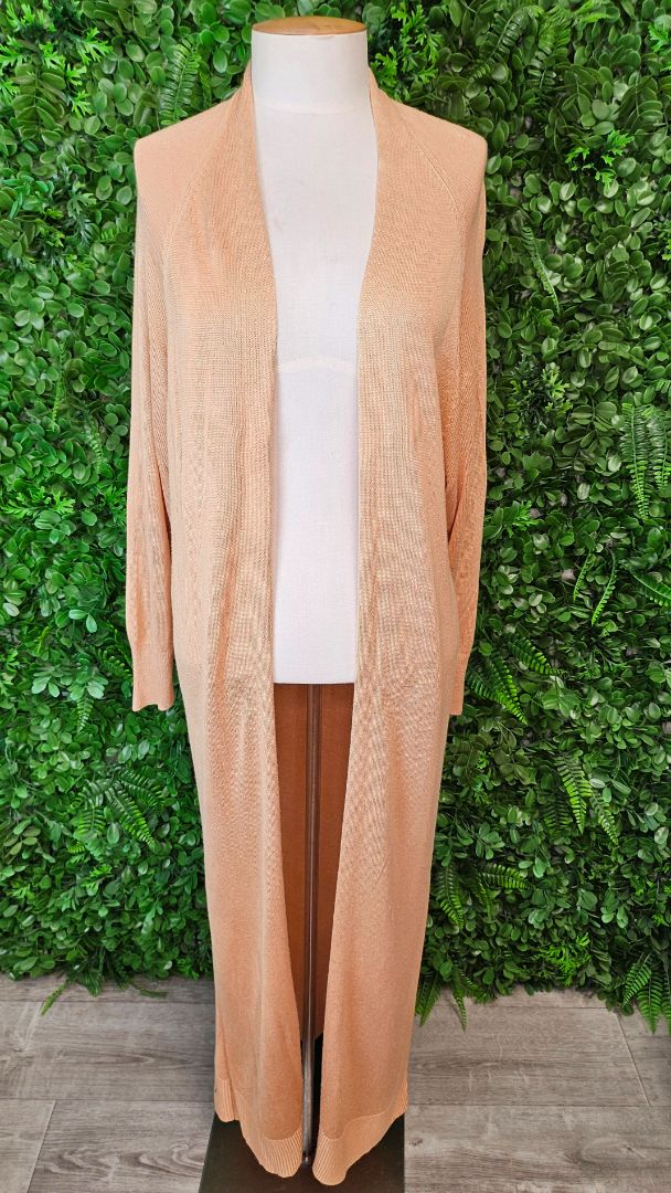 Stella+Gemma Gold Longline Cardi (10-12)