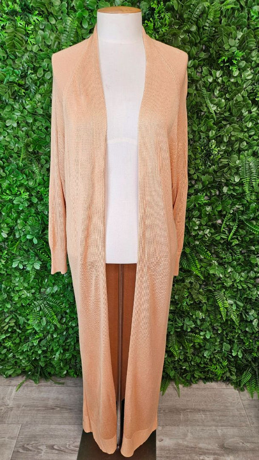 Stella+Gemma Gold Longline Cardi (10-12)