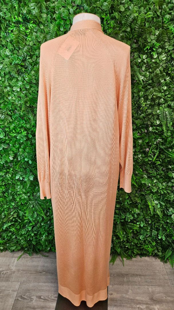 Stella+Gemma Gold Longline Cardi (10-12)