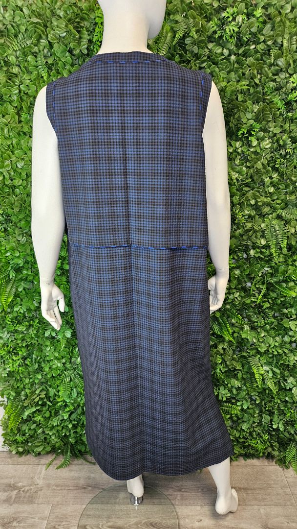 Code Blue/Black Check Dress (20)
