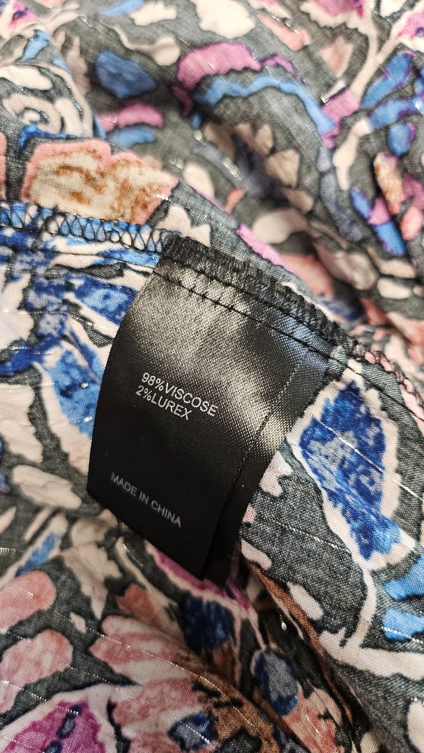 Ts Print Shirred Top (24)