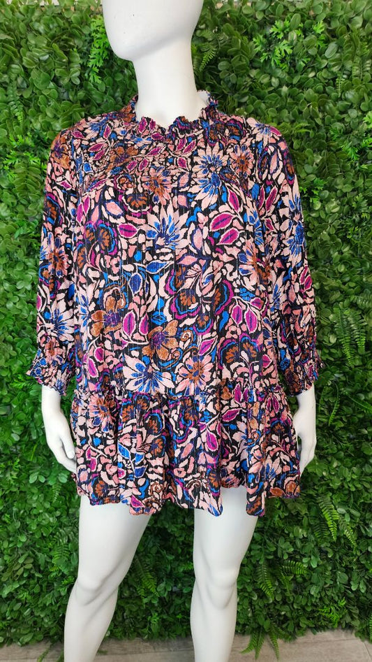 Ts Print Shirred Top (24)