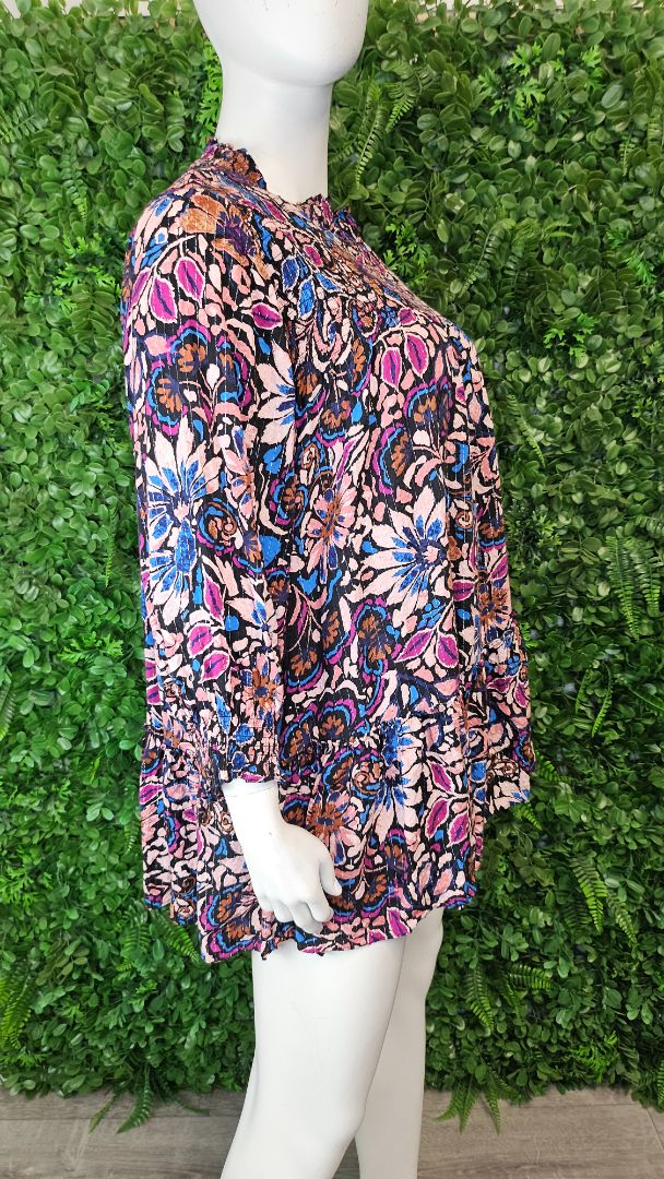 Ts Print Shirred Top (24)