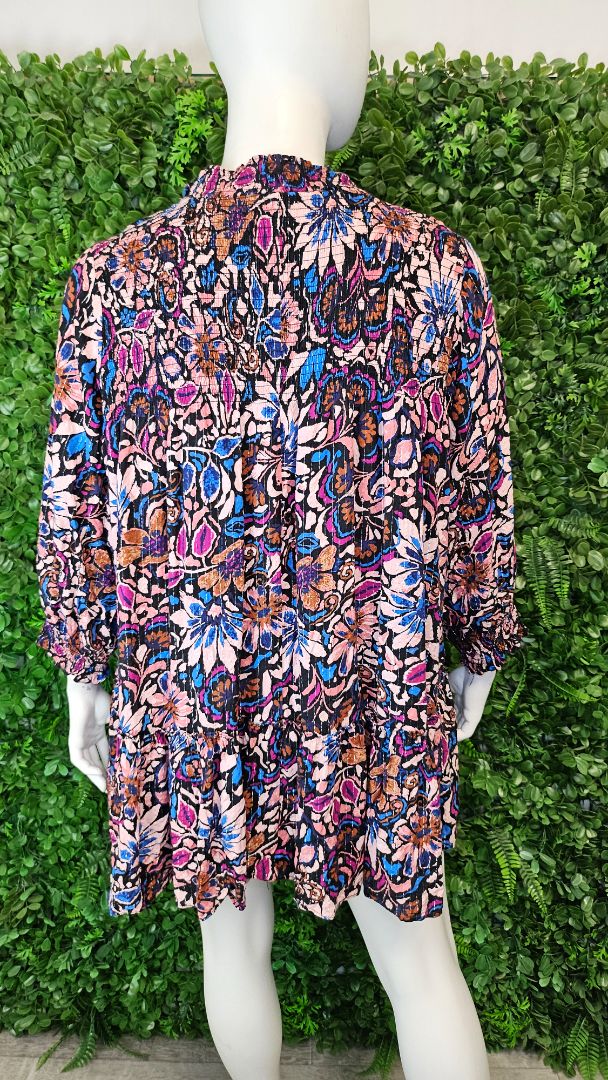 Ts Print Shirred Top (24)