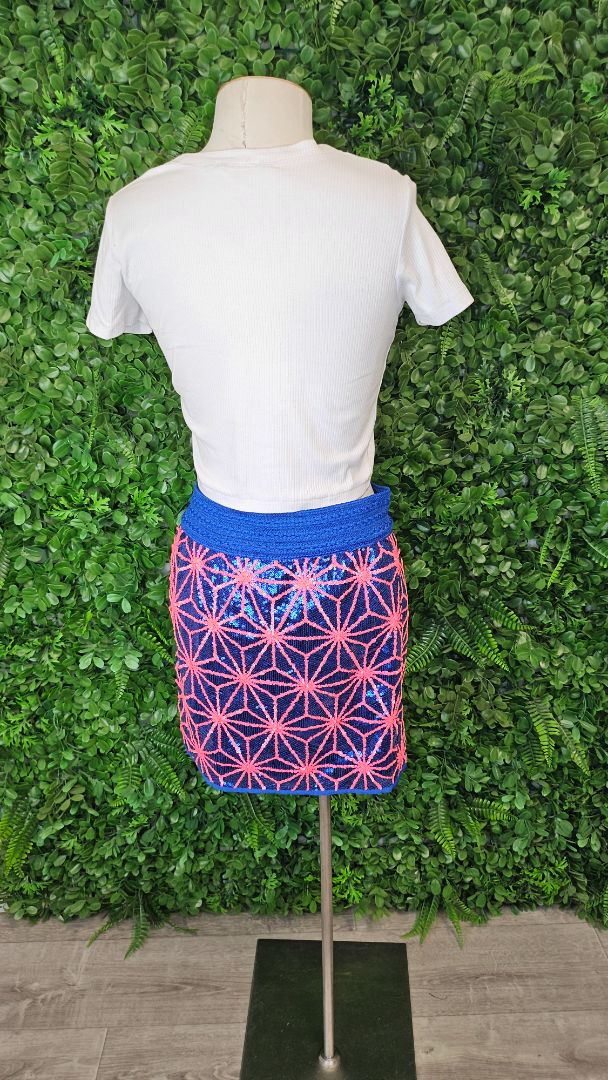 Augustine Multi Sequin Mini Skirt (8)