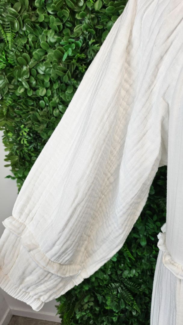 PQ Collection White Cotton Dress BNWT (14)