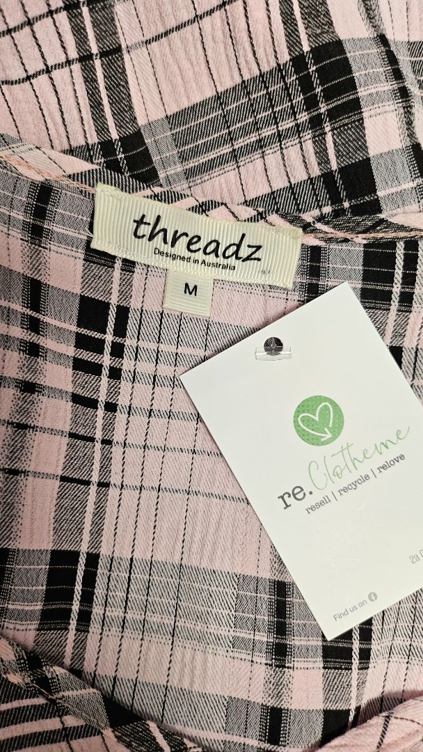 Threadz Check Drop Hem Dress (12)