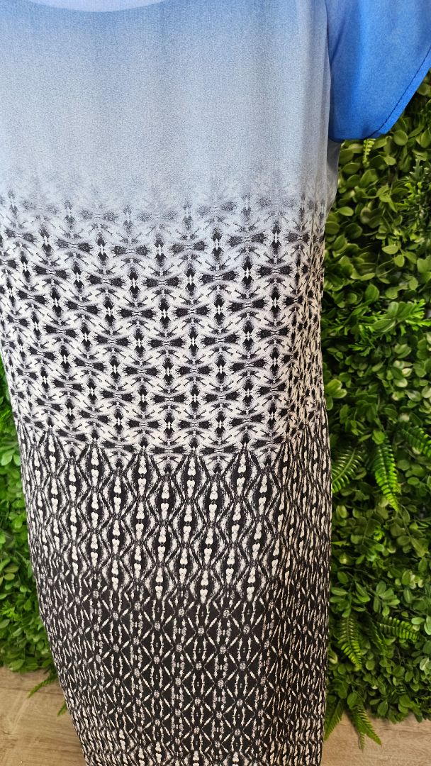 Sabine Print Ruched Maxi Dress (12)