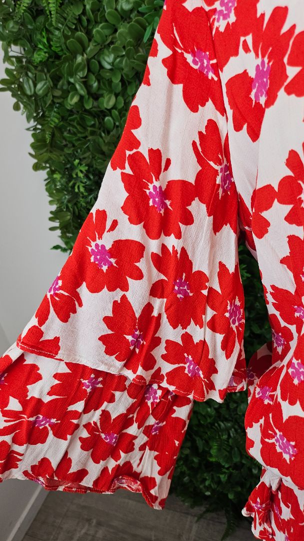 Augustine Print Short Playsuit (12)