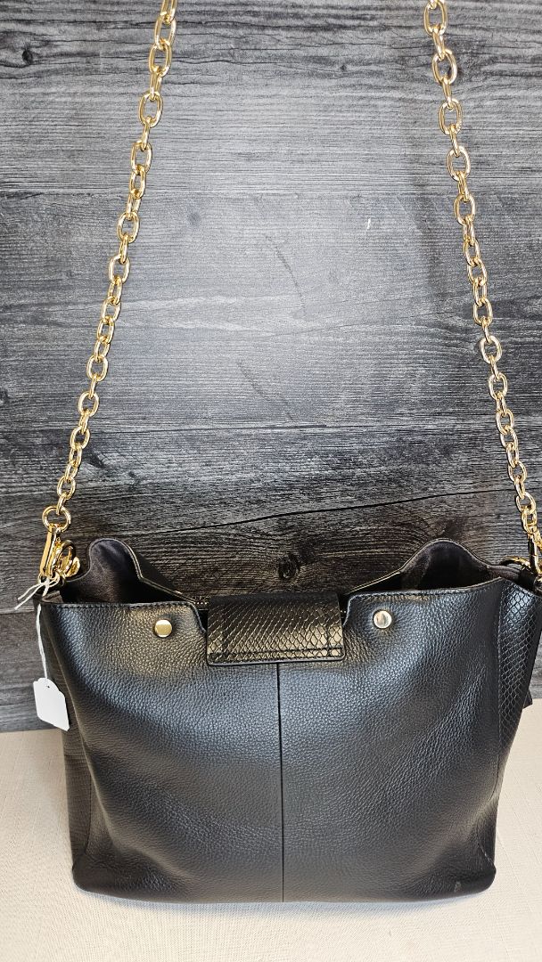 Radley Black Leather Bag (30x24x15cm)