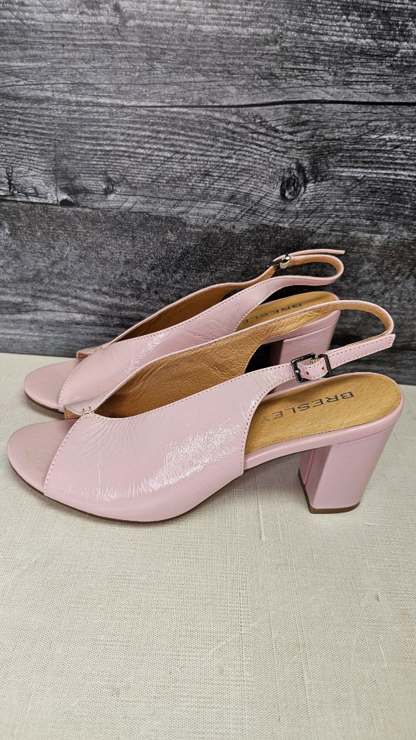 Bresley Pale Pink Heels (39)