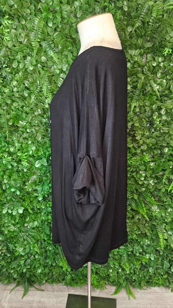 Gaard Black Rolled T-Shirt (14)