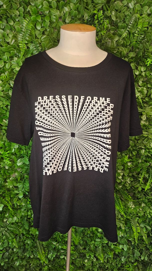 Dressed Black Print T-Shirt (14)