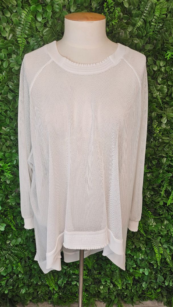 Creed White 3/4 Top (12-16)