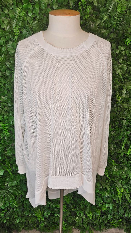 Creed White 3/4 Top (12-16)