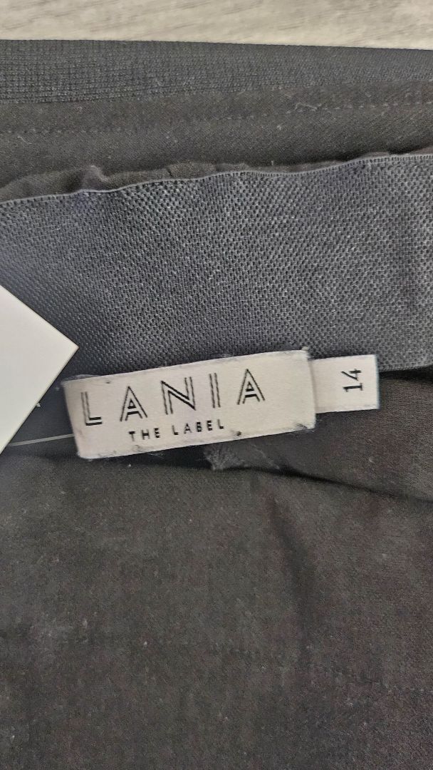 Lania The Label Black Cargo Pant (14)