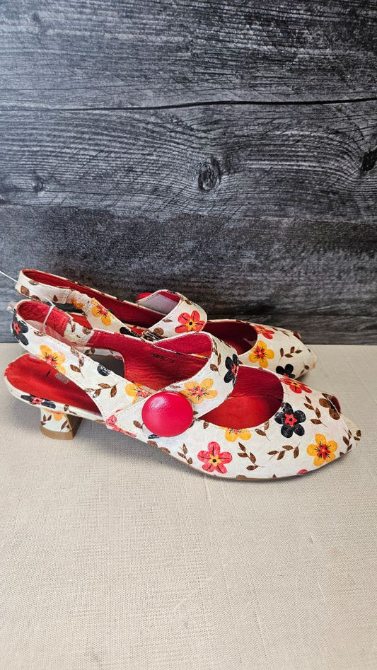 I Love Billy  Floral Heel (41)
