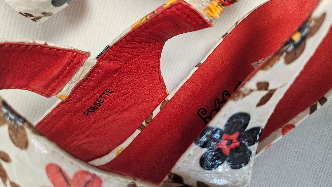 I Love Billy  Floral Heel (41)