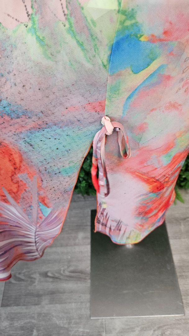 Magazine Pattern Sleeveless Tunic (10)