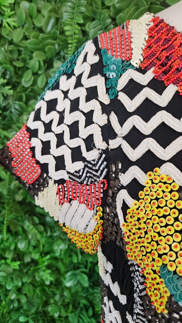 Unknown Multi Beaded Dress (10)