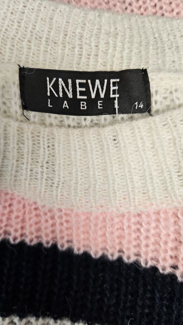 Knewe Label Stripes Wool Bend Knit (14)