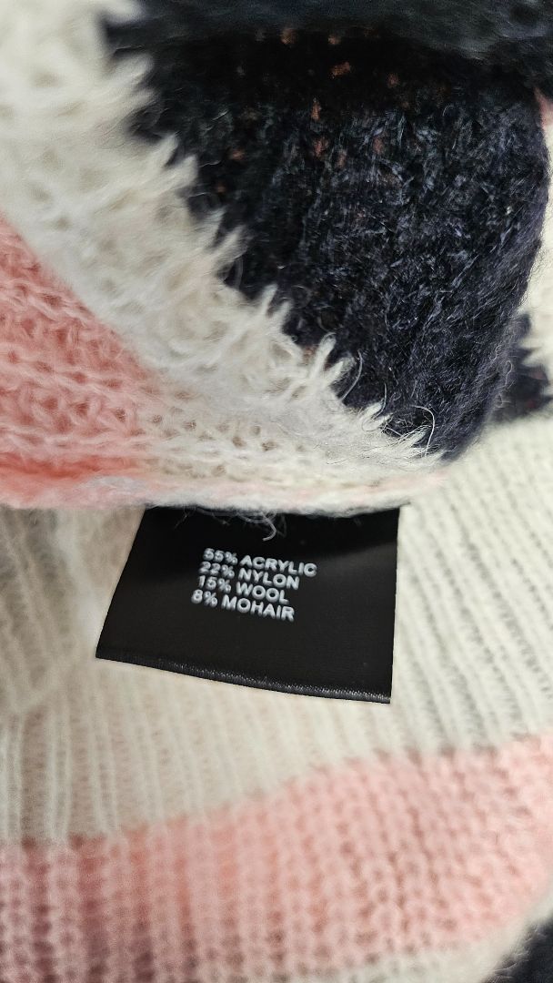 Knewe Label Stripes Wool Bend Knit (14)