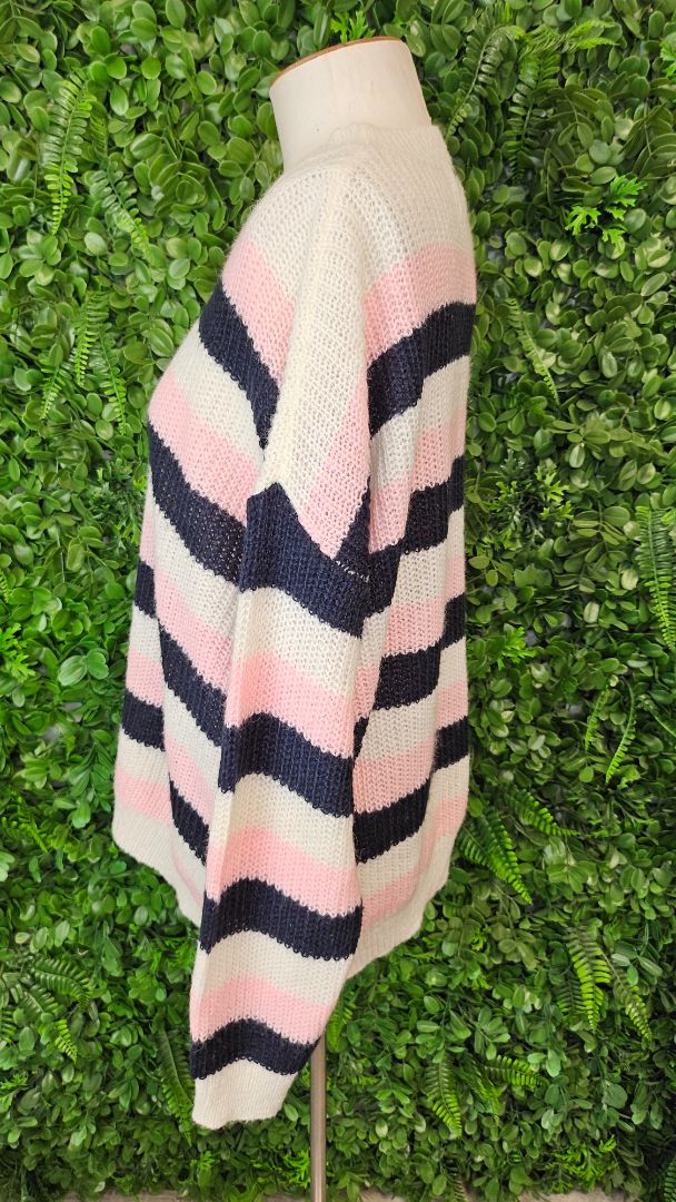 Knewe Label Stripes Wool Bend Knit (14)