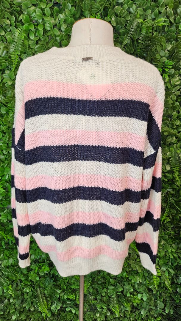 Knewe Label Stripes Wool Bend Knit (14)