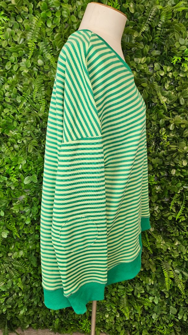 Betty Basics Striped Crew Neck Top (16)