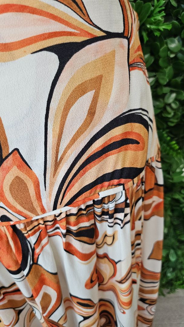 Foil Multi Print Skirt (10)