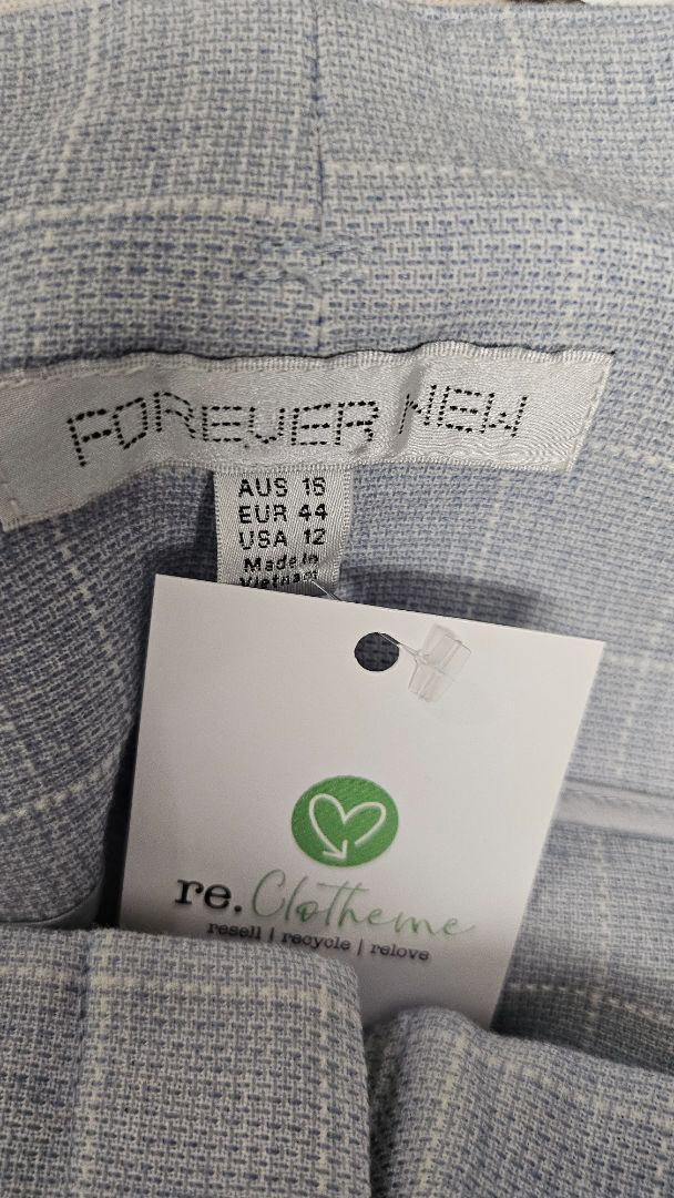 Forever New Check Culotte Pants (16)