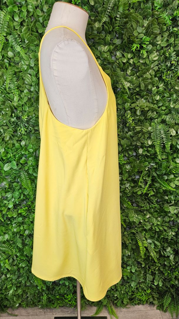 Ruby Sees All Yellow Swing Dress (10)