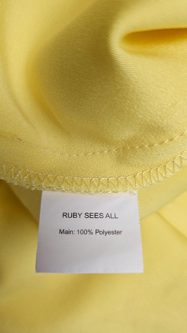 Ruby Sees All Yellow Swing Dress (10)