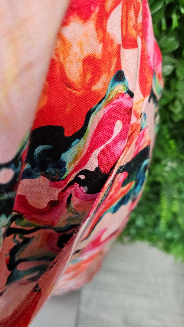 Foil Print Linen Jumpsuit (10)