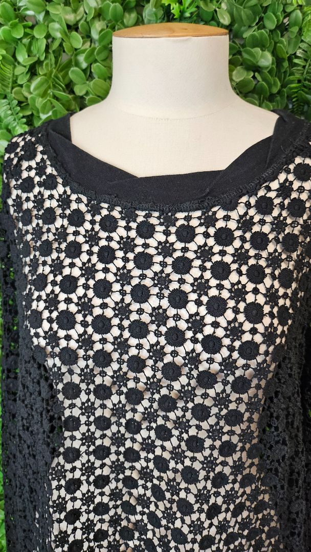 Ketz-ke Black Lace Top (12)