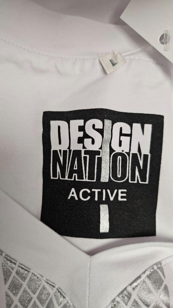 Design Nation White Long Sleeve Tee (14)