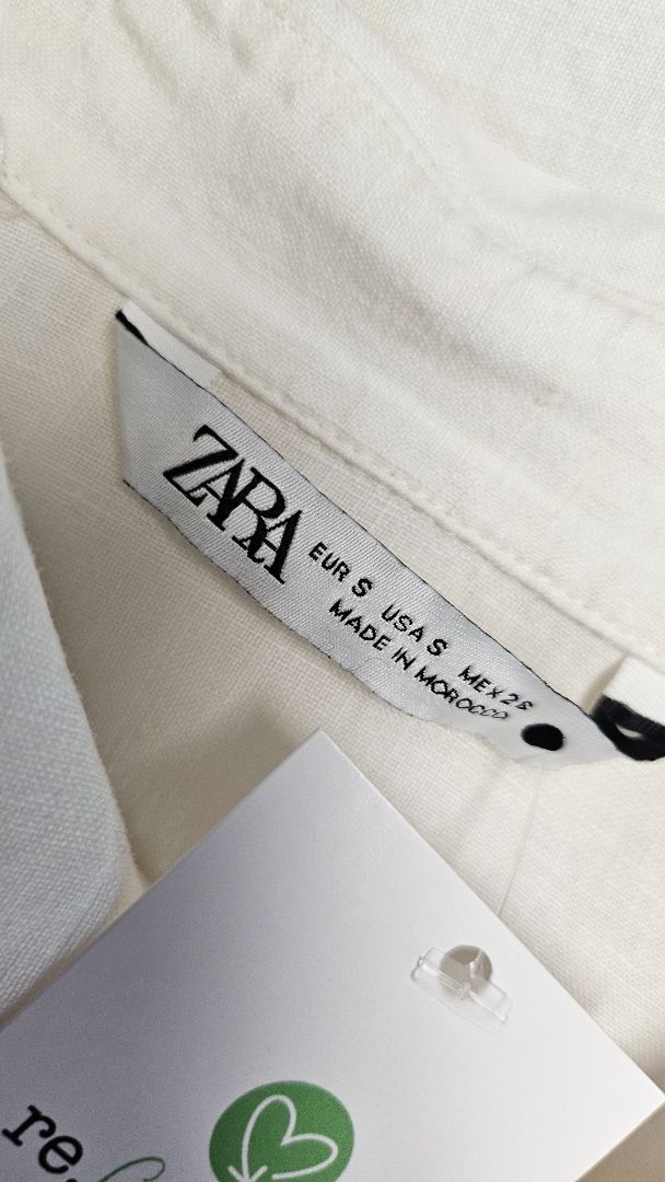 Zara White Shirt Dress (8)